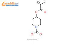 1-Boc-4-piperidyl Methacrylate结构式图片|1229727-38-1结构式图片