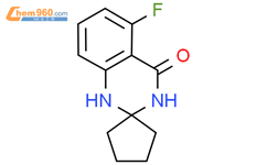 5-氟螺[1,2,3,4-四氢喹唑啉-2,1'-环戊烷]-4-酮CAS号1272756-06-5