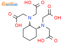 反式-1,2-环己二胺四乙酸结构式图片|13291-61-7结构式图片