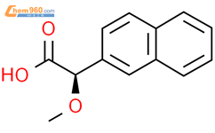 (R)-α-甲氧基-2-萘乙酸结构式图片|156942-67-5结构式图片