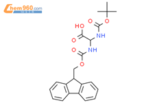 Α-FMOC-Α'-BOC-二氨基乙酸