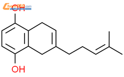 1,4-萘二醇，5,8-二氢-6-（4-甲基-3-戊烯基）-