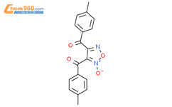 Methanone, (2-oxido-1,2,5-oxadiazole-3,4-diyl)bis[(4-methylphenyl)-结构式图片|21443-49-2结构式图片