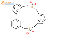 1,10-dithiatetroxide[3.3.0]m,m,m-cyclophane