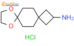 8,11-Dioxadispiro[3.2.4.2]tridecan-2-amine, hydrochloride (1:1)结构式图片|3036881-95-2结构式图片
