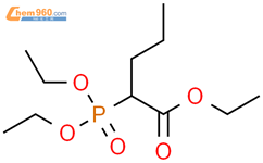 2-膦酰戊酸三乙脂结构式
