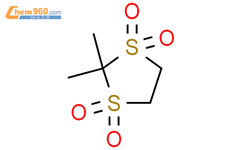 2.2-二甲基-三甲基-1.3-二硫磺结构式图片|39654-92-7结构式图片