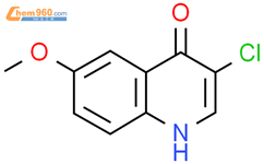 3-氯-6-甲氧基喹啉-4-醇结构式图片|426842-72-0结构式图片