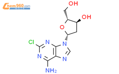 克拉屈滨结构式图片|4291-63-8结构式图片