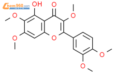 艾黄素结构式图片|479-90-3结构式图片