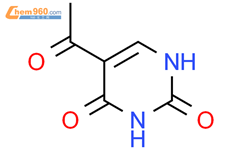 5-乙酰基尿嘧啶结构式
