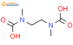 乙烷-1,2-二亚基双(甲基氨基甲酸)结构式图片|763027-76-5结构式图片