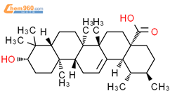 熊果酸结构式