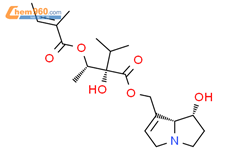 （1S，2S）-2-羟基-2-（{[（1R，7aR）-1-羟基-2,3,5,7a-四氢-1H-吡咯嗪-7-基]甲氧基}羰基）-1,3-二甲基丁基（2E）-2-甲基丁-2-烯酸酯