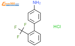 2'-(Trifluoromethyl)-4-biphenylamine hydrochloride (1:1)