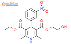 1,4-Dihydro-2,6-dimethyl-4-(3-nitrophenyl)pyridine-3,5-dicarboxylic acid 3-isopropyl 5-(2-hydroxyethyl) ester