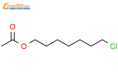 7-氯-1-庚醇乙酸酯结构式图片|84077-96-3结构式图片