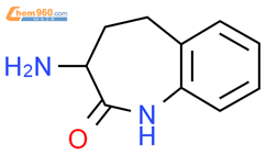 3-氨基-1,3,4,5-四氢-2H-1-苯并氮杂卓-2-酮结构式图片|86499-35-6结构式图片