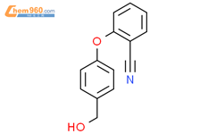 2-4-(hydroxymethyl)phenoxybenzonitrile结构式图片|888967-61-1结构式图片