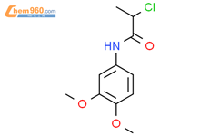 2-氯-N-（3,4-二甲氧基苯基）丙酰胺CAS号923121-69-1