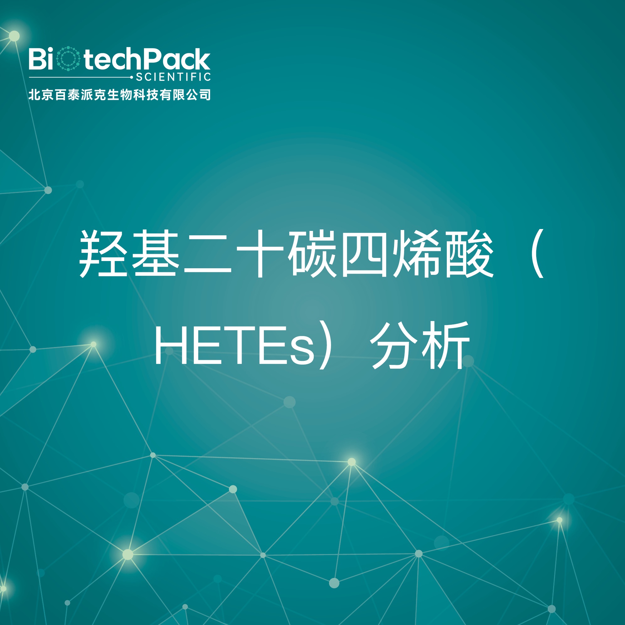 羟基二十碳四烯酸（HETEs）分析-检测技术服务