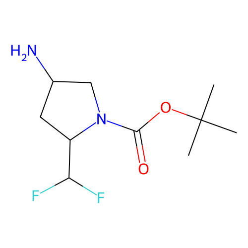 (2S,4R)-4-氨基-2-(二氟甲基)吡咯烷-1-羧酸叔丁酯CAS号1207852-96-7