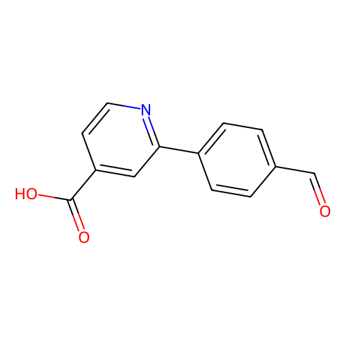 2-(4-甲酰基苯基)异烟酸