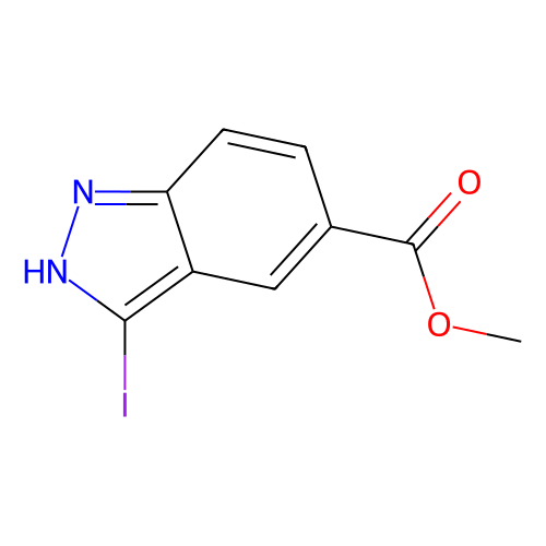 3-碘-1H-吲唑-5-羧酸甲酯CAS号885271-25-0