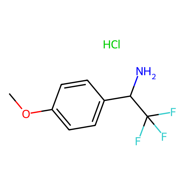 2,2,2-Trifluoro-1-(4-methoxy-phenyl)-ethylamine hydrochlorideCAS号65686-77-3
