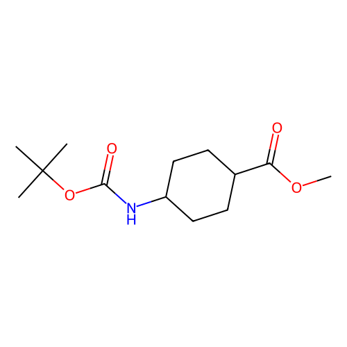 反式-4-(叔丁氧羰基氨基)环己烷甲酸甲酯CAS号146307-51-9