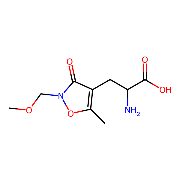2-Amino-3-(2-methoxymethyl-5-methyl-3-oxo-2,3-dihydro-isoxazol-4-yl)-propionic acidCAS号3026676-64-9