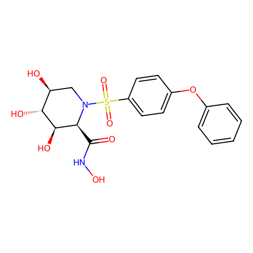 (2R,3R,4R,5S)-N,3,4,5-tetrahydroxy-1-[4-(phenoxy)phenyl]sulfonylpiperidine-2-carboxamide