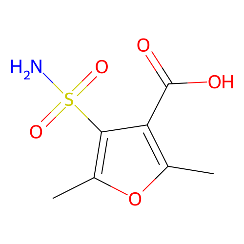 4-（氨基磺酰基）-2,5-二甲基-3-糠酸CAS号1087784-71-1