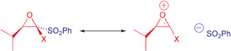 Graphical abstract: Synthesis and crystal structures of 2-substituted-2-phenylsulfonyloxiranes: evidence for a generalised anomeric effect in 2-phenylsulfonyloxiranes