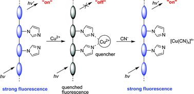 Graphical abstract: An imidazole-functionalized polyacetylene: convenient synthesis and selective chemosensor for metal ions and cyanide