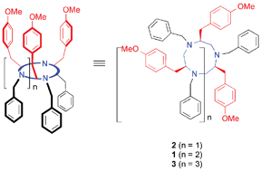 Graphical abstract: Synthesis of chiral polyazamacrocycles of variable ring size