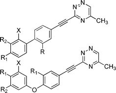 Graphical abstract: Synthesis and evaluation of 1,2,4-methyltriazines as mGluR5 antagonists