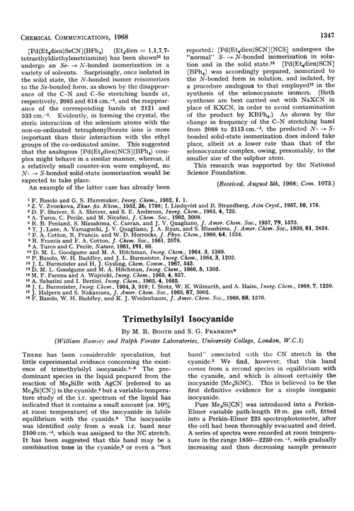 Trimethylsilyl isocyanide