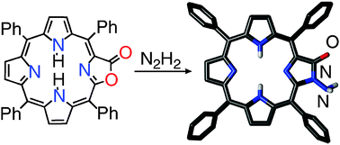 Graphical abstract: Porpholactams and chlorolactams: replacement of a β,β′-double bond in meso-tetraphenyl-porphyrin and -chlorin by a lactam moiety
