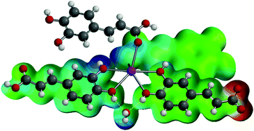 Graphical abstract: Potassium caffeate/caffeic acid co-crystal: the rat race between the catecholic and carboxylic moieties in an atypical co-crystal