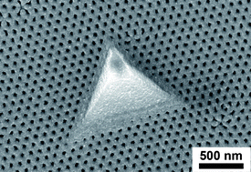 Graphical abstract: Origin of long-range orientational pore ordering in anodic films on aluminium