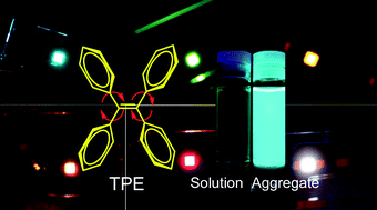 Graphical abstract: Tetraphenylethene: a versatile AIE building block for the construction of efficient luminescent materials for organic light-emitting diodes