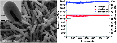 Graphical abstract: Alumina-coated silicon-based nanowire arrays for high quality Li-ion battery anodes