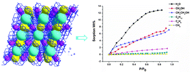 Graphical abstract: An unusual highly connected 3D net with hydrophilic pore surface