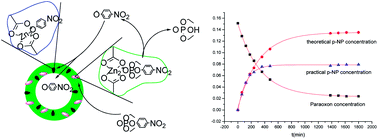 Graphical abstract: One-step synthesis of reactant-product-dual-template imprinted capsules as phosphotriesterase mimetic enzymes for pesticide elimination