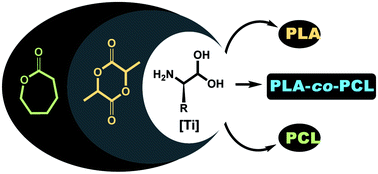 Graphical abstract: Random copolymerisations catalysed by simple titanium α-amino acid complexes