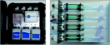 Graphical abstract: The development of an autonomous sensing platform for the monitoring of ammonia in water using a simplified Berthelot method