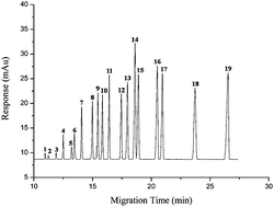 Graphical abstract: Simultaneous determination of pharmaceutical and personal care products in wastewater by capillary electrophoresis with head-column field-amplified sample stacking