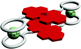 Graphical abstract: Metal ion templated self-assembly of crown ether functionalized perylene bisimide dyes