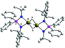 Graphical abstract: A new bulky iminophosphonamide as an N,N′-chelating ligand: synthesis and structural characterization of heteroleptic group 13 element complexes
